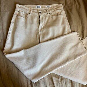 Kensie Cream White Jeans